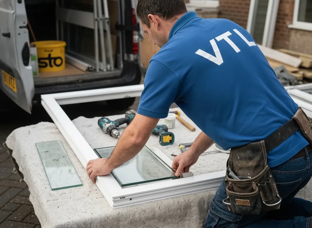 Installation de vitrage à Colombes