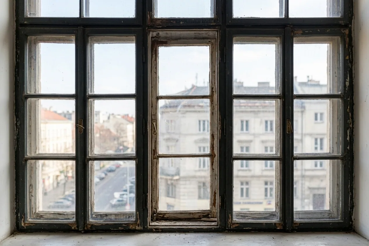 Vitrier / vitrerie à Colombes — avant (chantier 2)